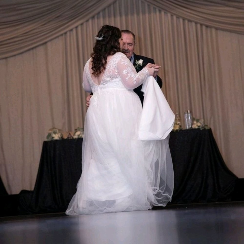 David's Bridal Wedding Dress size 22
